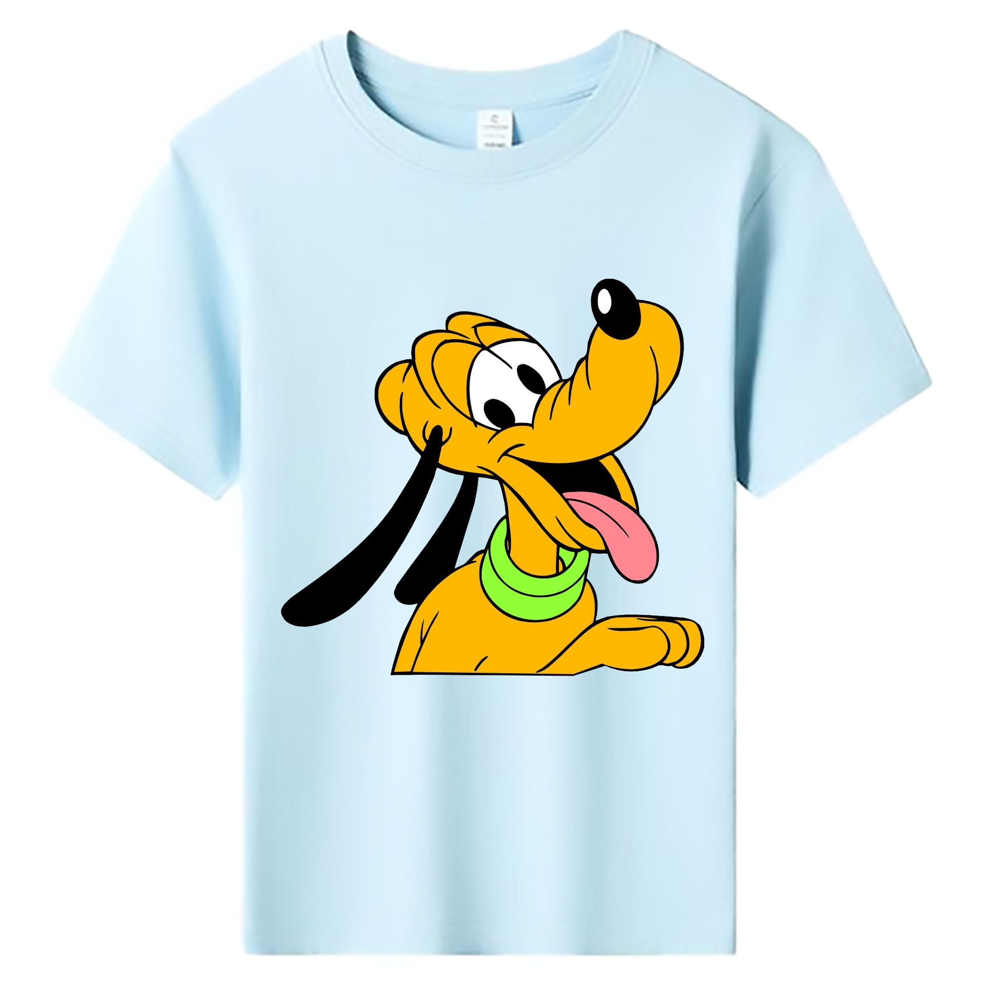 ミッキーマウス Mickey Mouse 綿100％キッズTシャツ（フロントプリント）